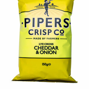 Pipers Crisp - cheddar et oignon