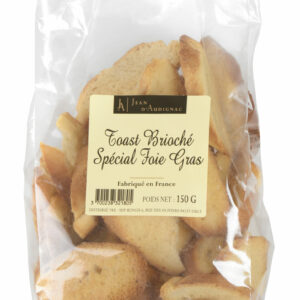 Toast brioché "spécial foie gras"