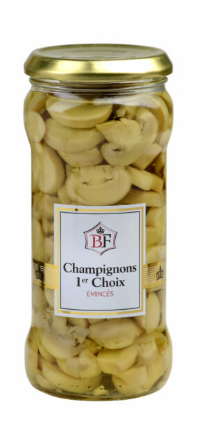 Champignons de Paris Emincés - 37 cl