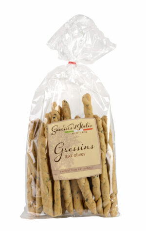 Gressins aux olives