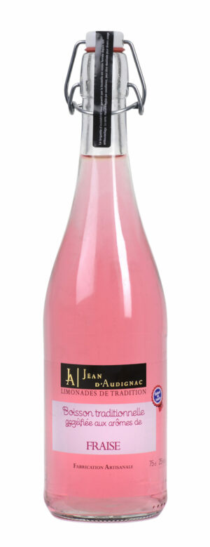Limonade artisanale Fraise - 75 cl